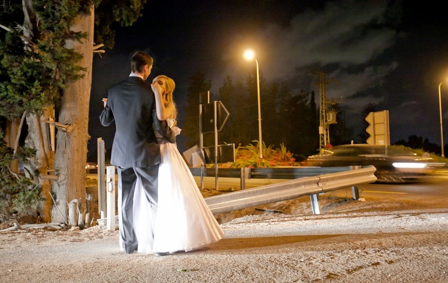 Ортодоксальная еврейская свадьба в Израиле