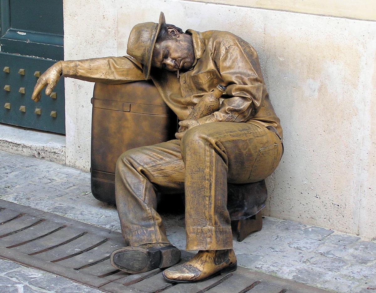 Доклад: Барселона: живые скульптуры